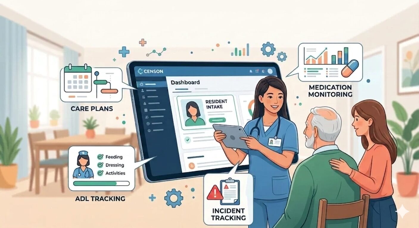 assisted living facility software